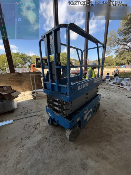 2019 Genie GS-1930 Fixed Rails with Chain Entry