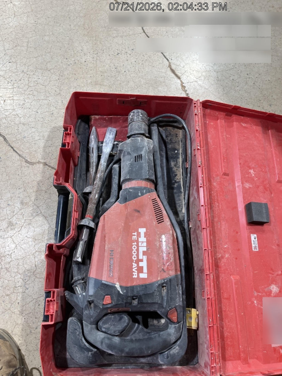 2019 HILTI TE 1000-AVR