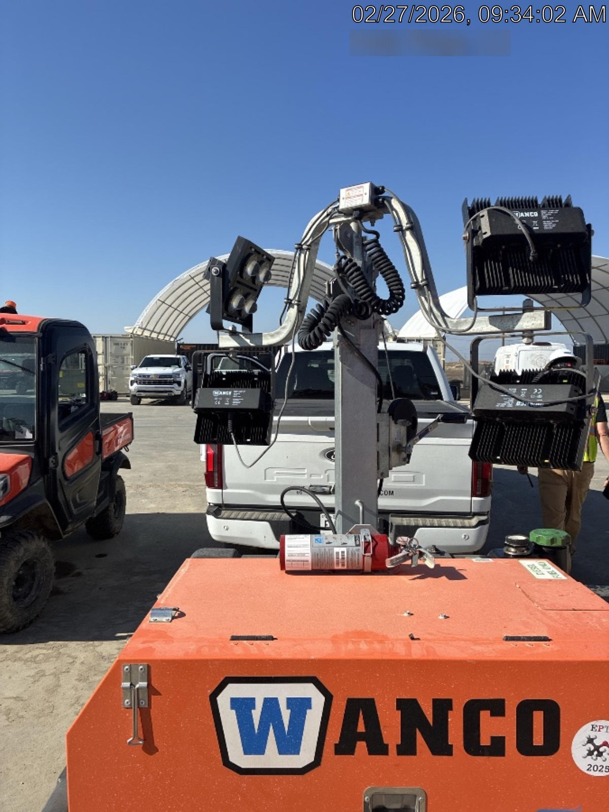 2024 Wanco WLTT-4MM4K Diesel, Deep Sea Controller, Shore Power Plug, Auto Start, (4) 350W LED Floodlights, 4kW Generator, 60 Gal Fuel Tank, 2" Ball, T3