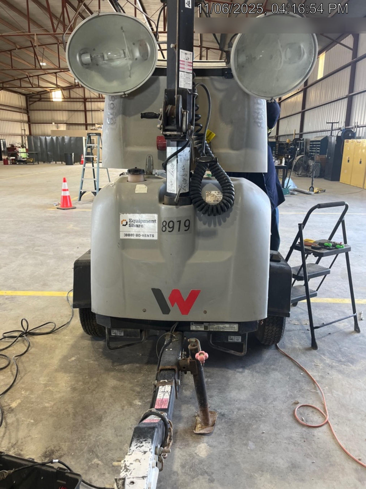 2018 Wacker Neuson LTV6L-MH Wacker Neuson LTV6L Towable Light Tower
