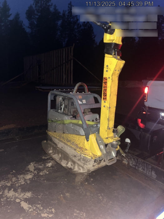 2020 Wacker Neuson DPU4545HEH Reversible Plate Compactor, Diesel