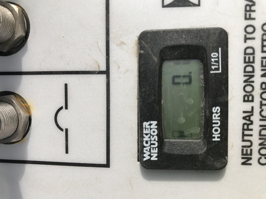 2019 Wacker Neuson LTV6L-MH Mobile Light Tower w/Fuel Level Sensor Installed