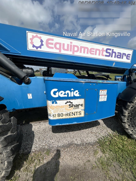 2017 Genie GTH-1056 Solid Tires, 60" carriage, Light Kit, Open ROPS, Flashing Beacon