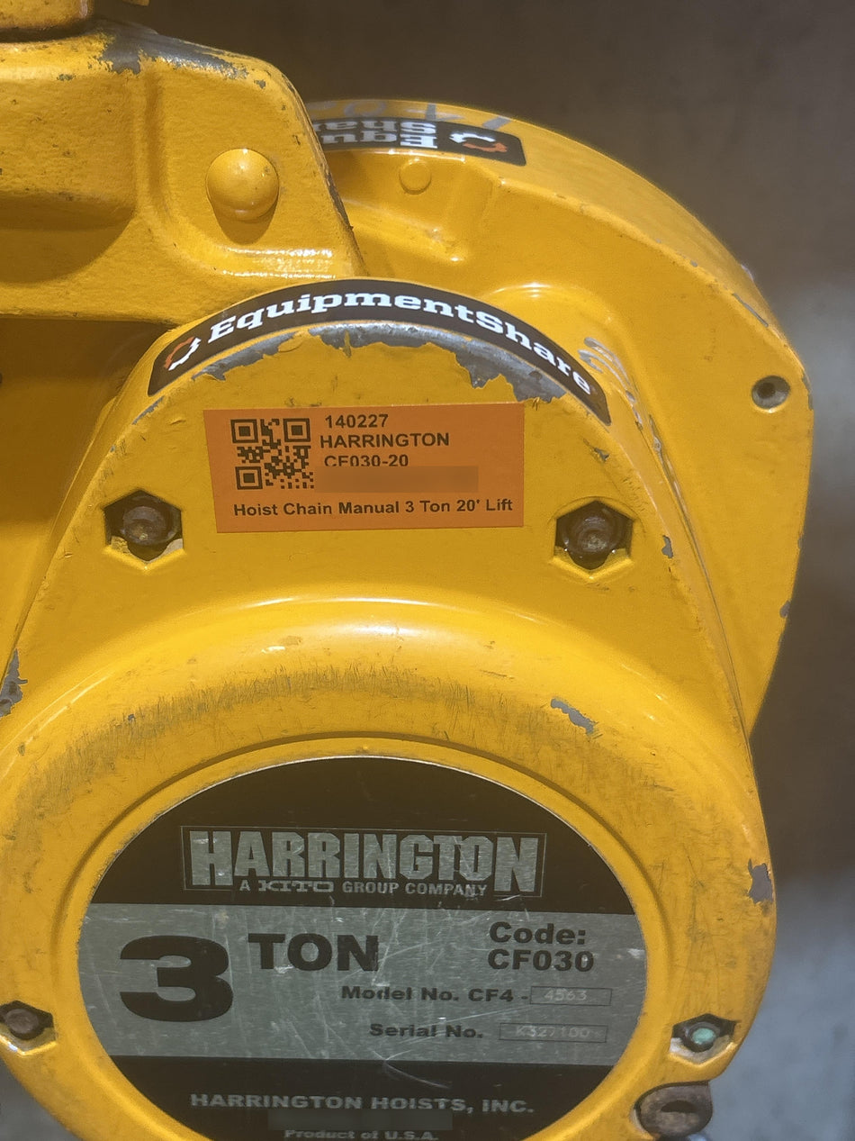 2021 HARRINGTON CF030-20