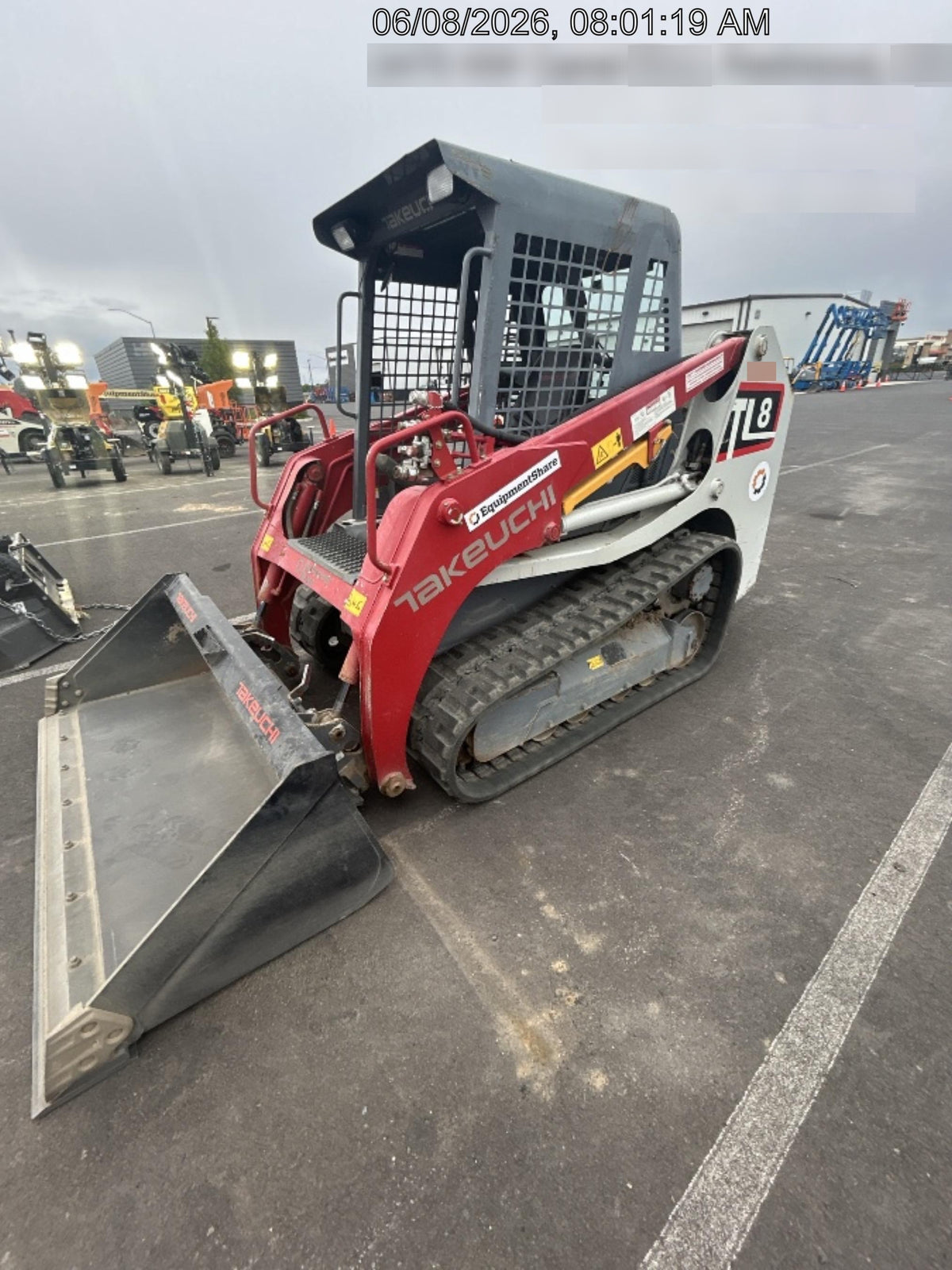 2019 TAKEUCHI TL8W