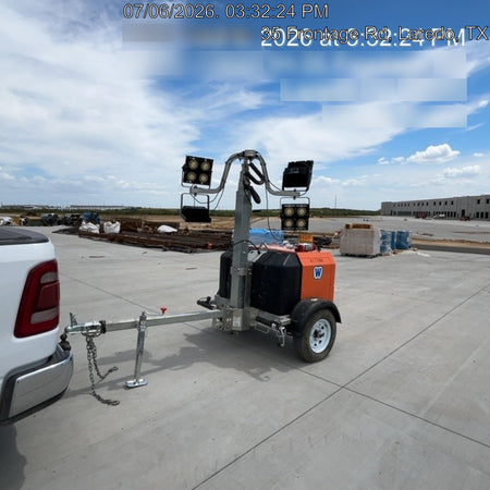 2024 Wanco WLTT-4MM4K Diesel, Deep Sea Controller, Shore Power Plug, Auto Start, (4) 350W LED Floodlights, 4kW Generator, 60 Gal Fuel Tank, 2" Ball, T3