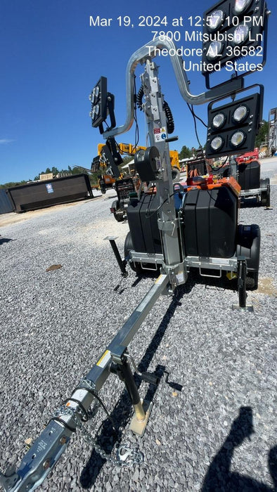 2023 Wanco WLTT-4MM4K Diesel, Deep Sea Controller, Shore Power Plug, Auto Start, (4) 350W LED Floodlights, 4kW Generator, 60 Gal Fuel Tank, 2" Ball, T3