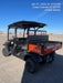 2022 Kubota RTV-X1140W-H Plastic Canopy, Windshield Acrylic Clear, LED Strobe Light, Wire Harness Kit, Back up Alarm