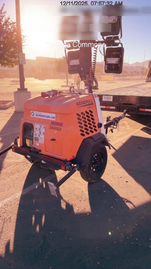 2023 Generac MLT2 Diesel, Flex Switch 120V Input, Powerzone Controller, (4) 320W LED Lights, 4kW Generator, 39.9 Gal Fuel Tank, 2" Ball, T3