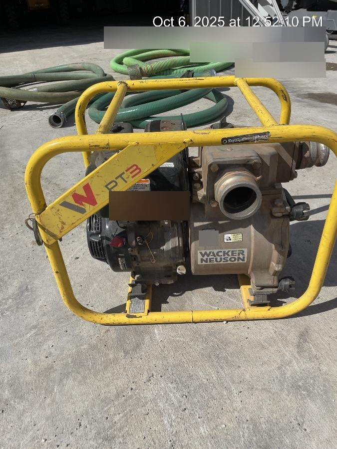2018 WACKER NEUSON PT3A