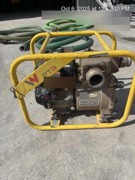 2018 WACKER NEUSON PT3A