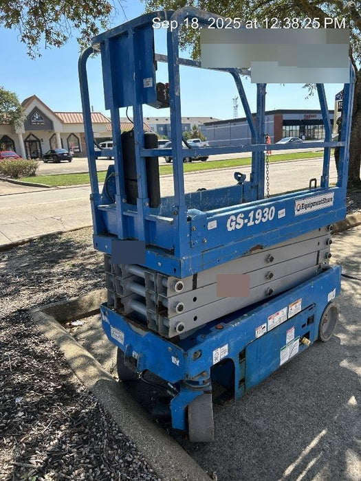 2020 Genie GS-1930 Fixed rails with chain entry gate - Pre A92.20