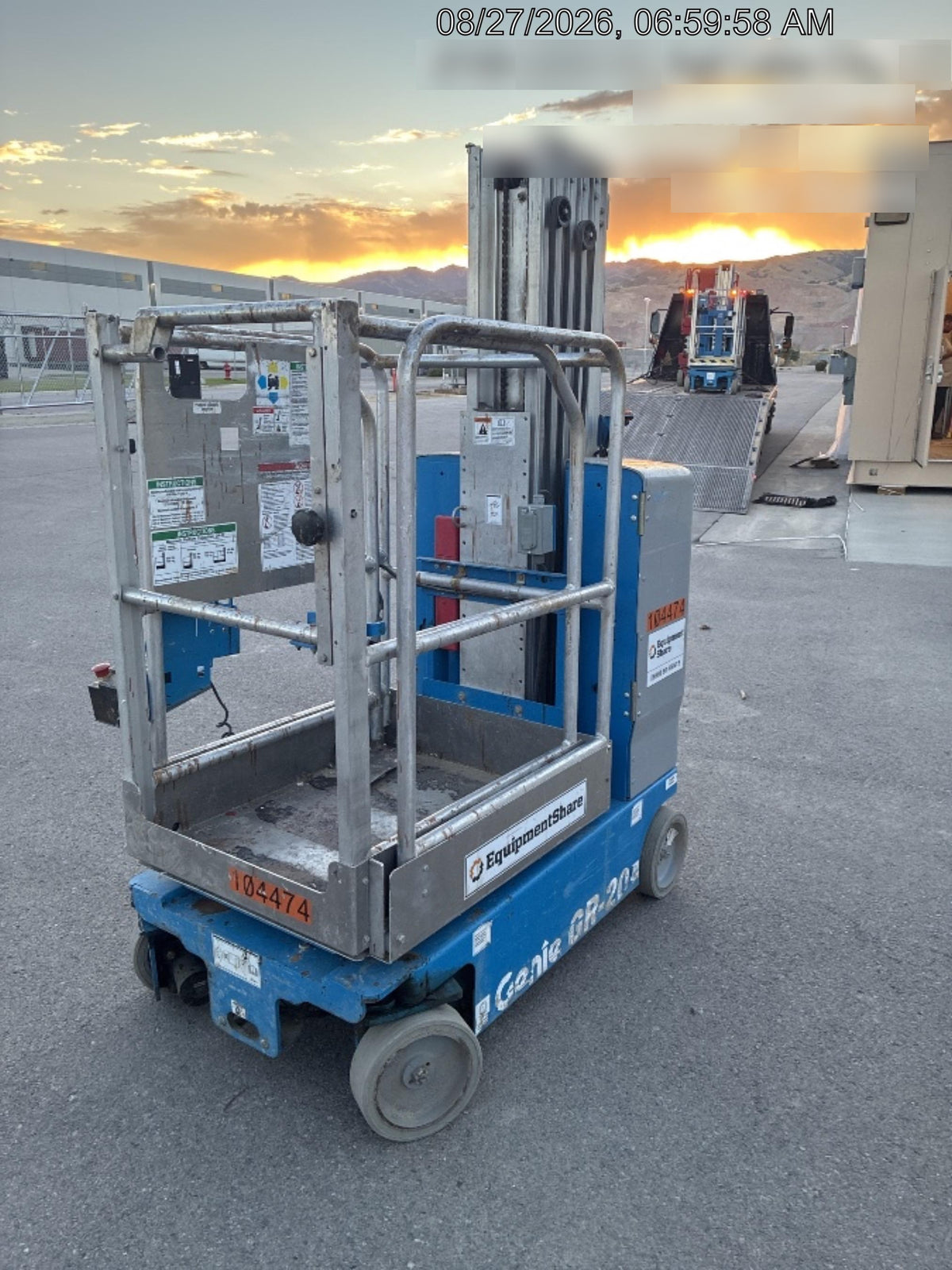 2020 GENIE GR-20