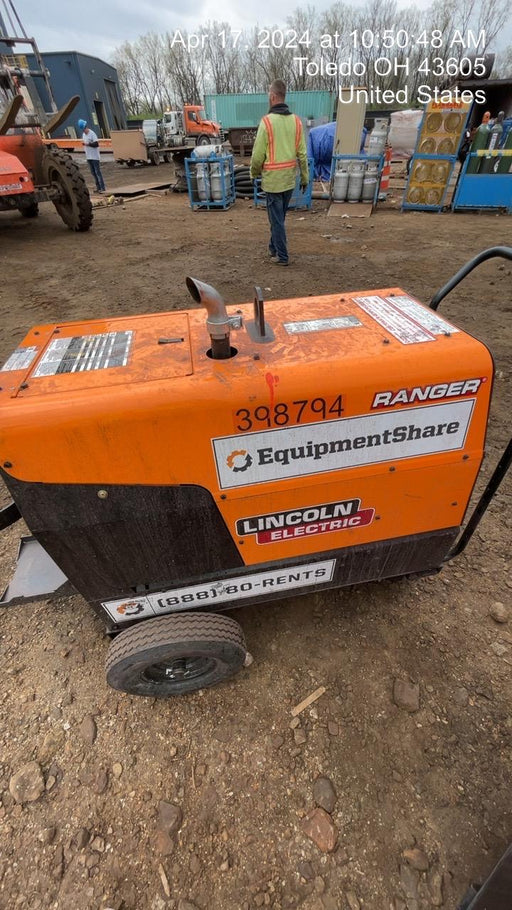 2024 Lincoln Electric Ranger 305 LPG Ranger 305 LPG, Undercarriage, Tank Holder & Strap, 10kw AC Gen, 25hp Kohler LPG Eng