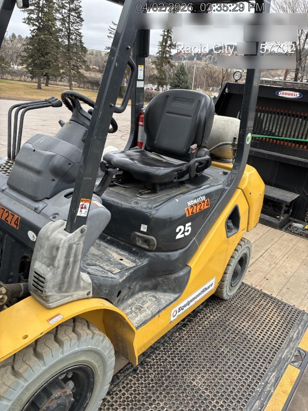 2020 KOMATSU FG25T-16
