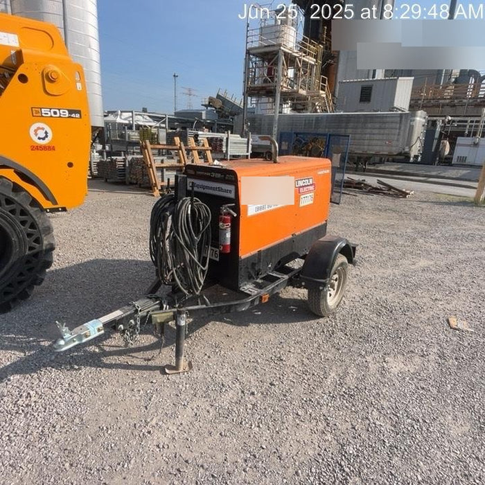 2021 Lincoln Electric Vantage 322 Vantage 322 Ready Pak 3 w/ Decals, ORANGE (includes trailer, cable rack, fender light kit) NO Telematics