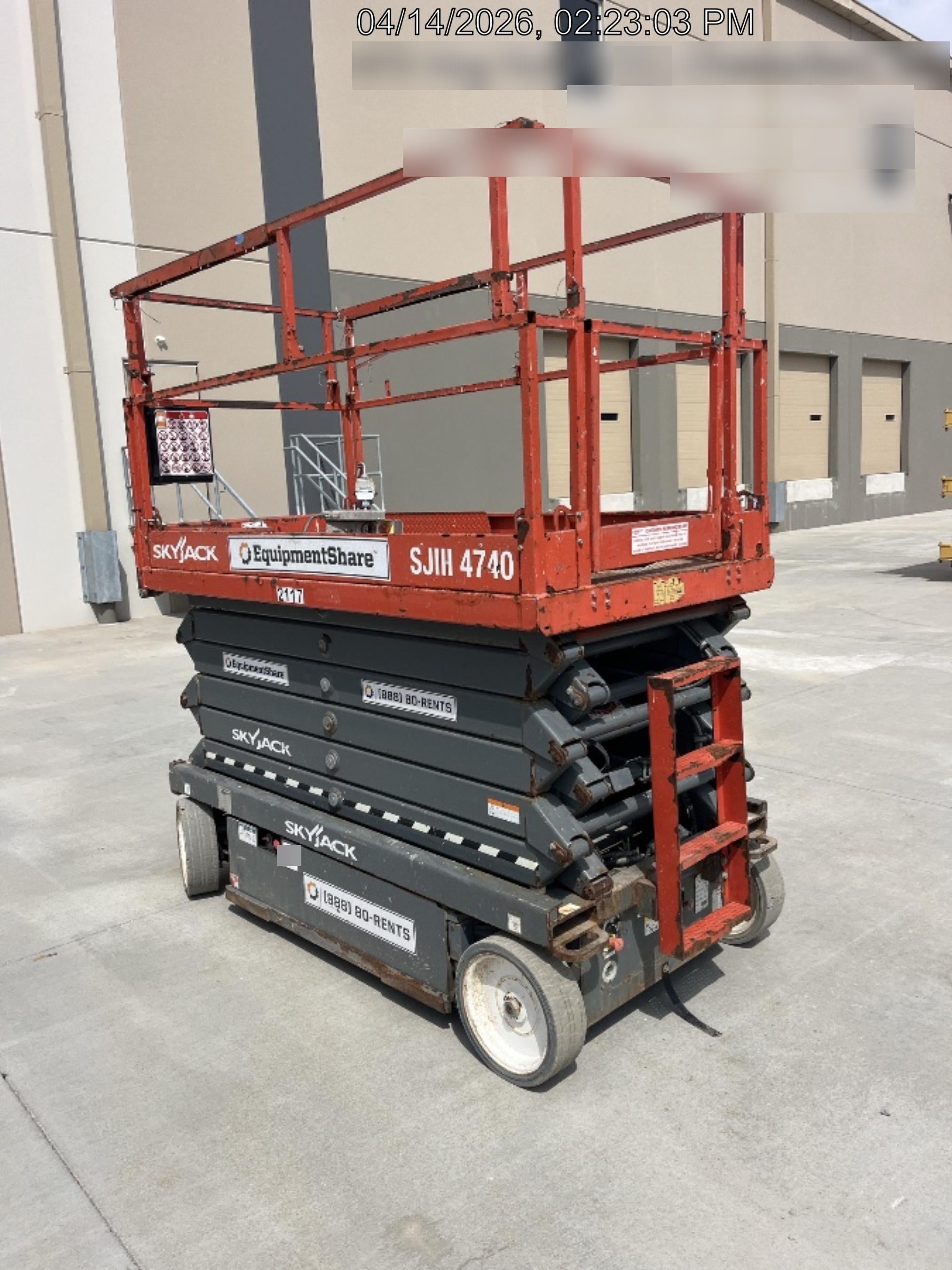 2016 Skyjack SJIII-4740 Skyjack 4740