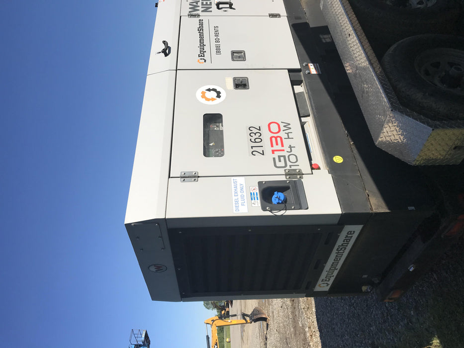 2019 WACKER NEUSON G130