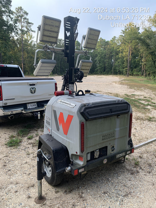 2019 Wacker Neuson LTV6K-LED Standard LED Towable Light Tower w/None