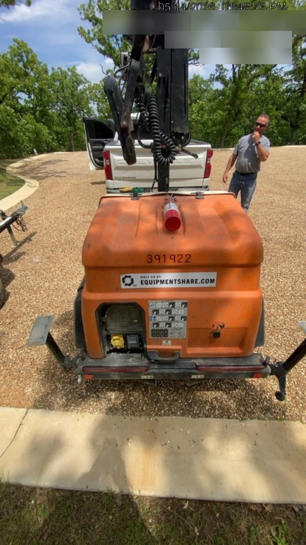 2024 Generac MLT2 Diesel, Flex Switch 120V Input, Powerzone Controller, 
(4) 320W LED Lights, 4kW Generator, 39.9 Gal Fuel Tank, 2" Ball, T3