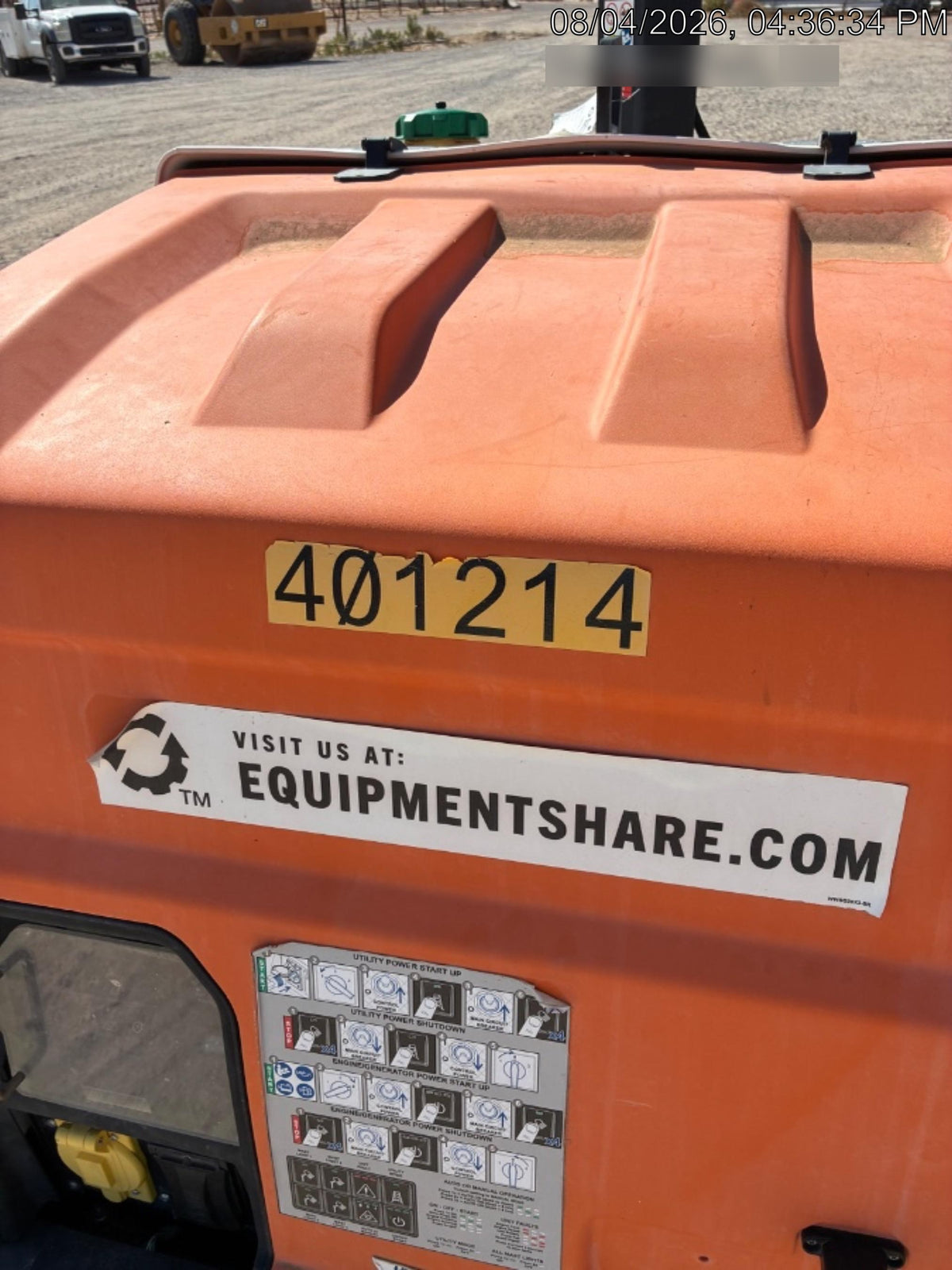 2024 Generac MLT2 Diesel, Flex Switch 120V Input, Powerzone Controller, 
(4) 320W LED Lights, 4kW Generator, 39.9 Gal Fuel Tank, 2" Ball, T3