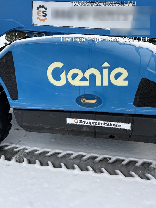 2019 Genie GTH-844 Cab/Heat/AC, Solid RT Tires, LED Work Lights, Beacon 60" QA Carriage, 48" Forks