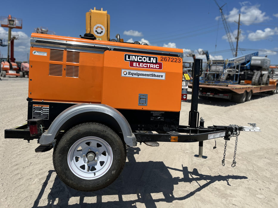 2022 Lincoln Electric LE400 Kubota V1505, Trlr, Cable Rack, Light Kit, ES Decals, T3