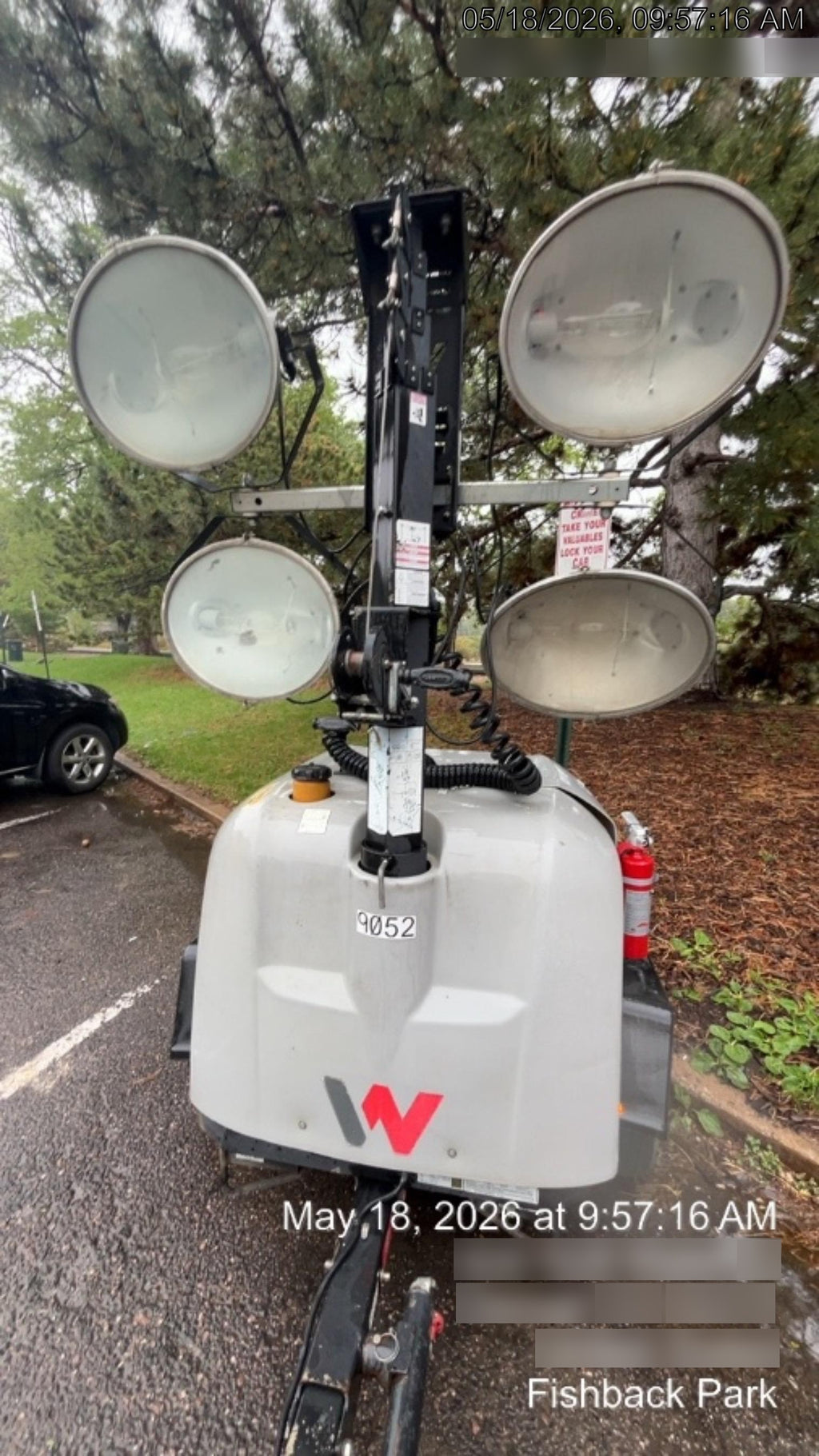 Wacker Neuson LTV6K-MH Wacker Neuson LTV6L Towable Light Tower