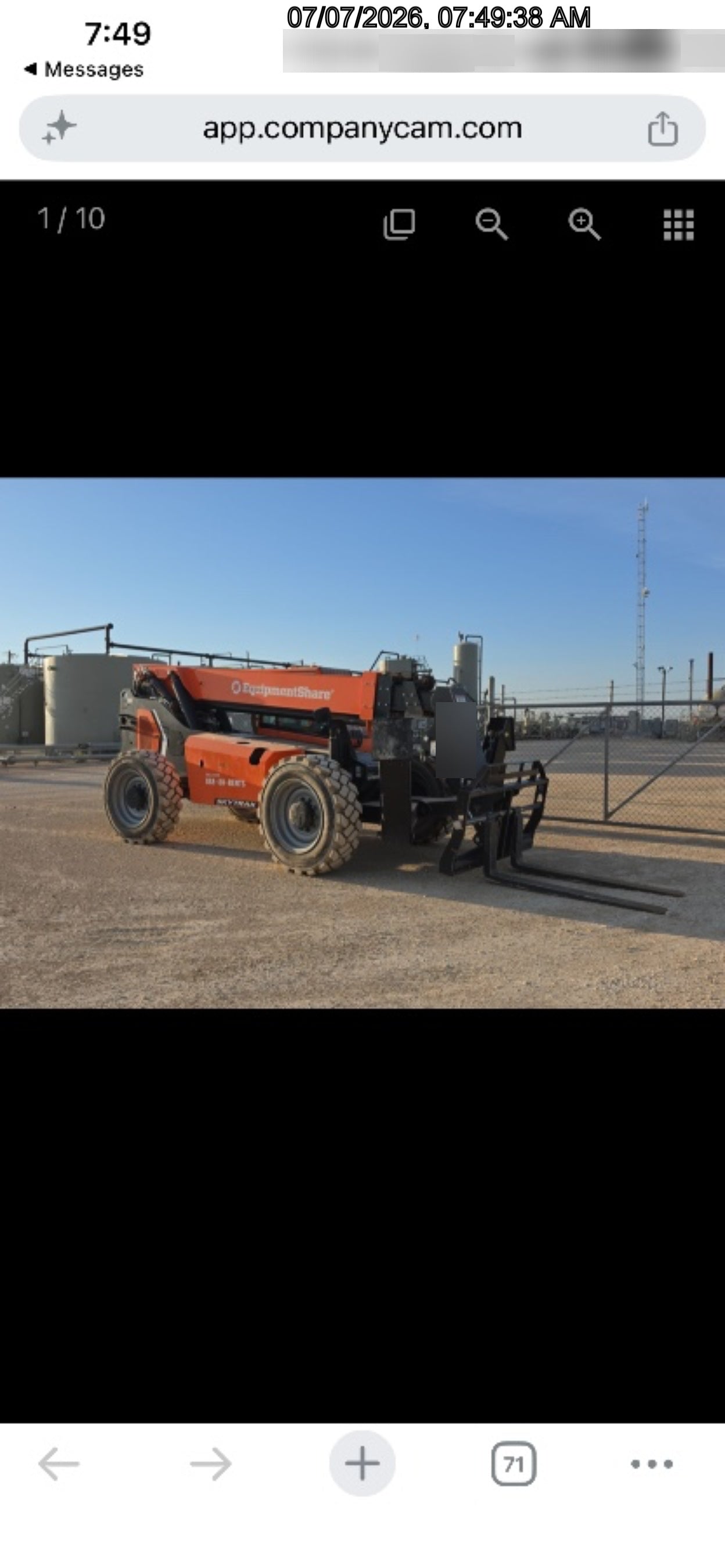2025 SKYTRAK 10054