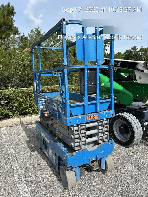 2020 Genie GS-1930 Solid Non Marking Tires, Beacon, Folding rails with half height swing gate