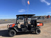 2022 Kubota RTV-X1140W-H Plastic Canopy, Windshield Acrylic Clear, LED Strobe Light, Wire Harness Kit, Back up Alarm