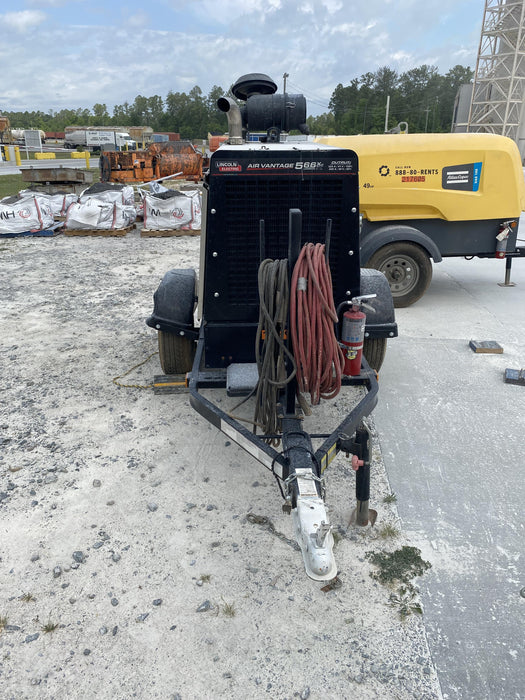 2021 Lincoln Electric Air Vantage 566 Air Vantage 566X Ready Pak 3 (includes trailer, cable rack, fender light kit); no telematics