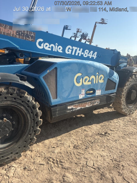 2017 Genie GTH-844 Genie GTH-844, Solid Tires, 60" carriage/forks, Full Cab, Work Lights