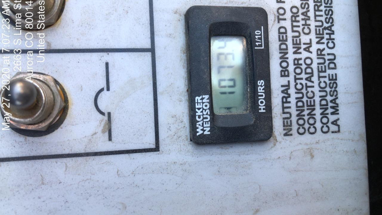 2018 Wacker Neuson LTV6L-MH Wacker Neuson LTV6L Mobile Light Tower w/Fuel Level Sensor Installed