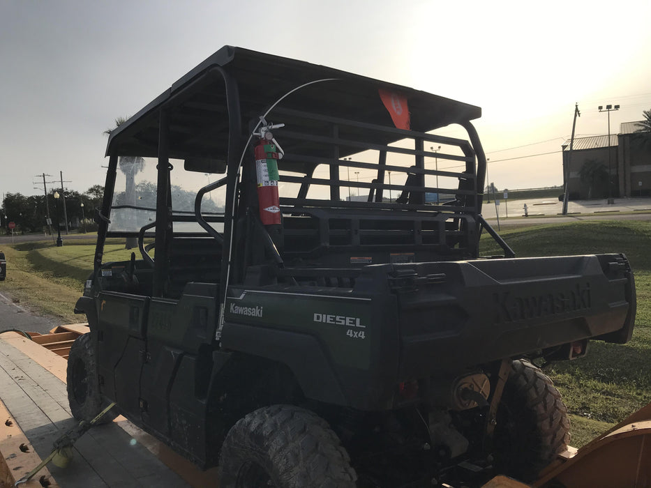 Kawasaki Mule PRO-DXT Movement Alarm, Beacon, Hard Top, ES Track Hardware