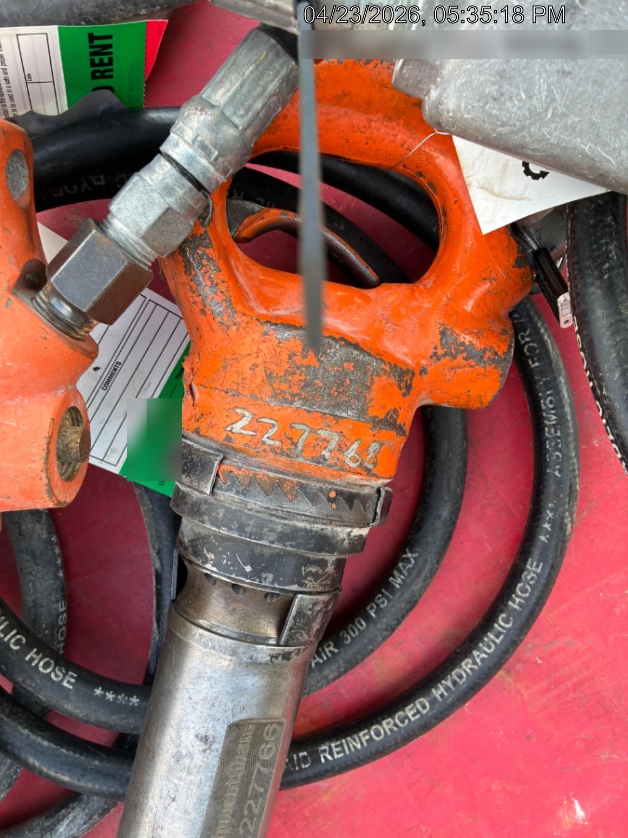 2020 MICHIGAN PNEUMATIC MP-133-ORANGE-NEP