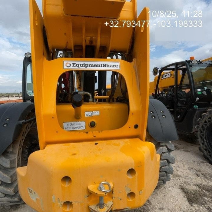 2020 JCB 510-56 Canopy, Solid Tires, Work Lights, Beacon, Aux Hydraulics, Back up Alarm, Lifting Eye, ES Decals