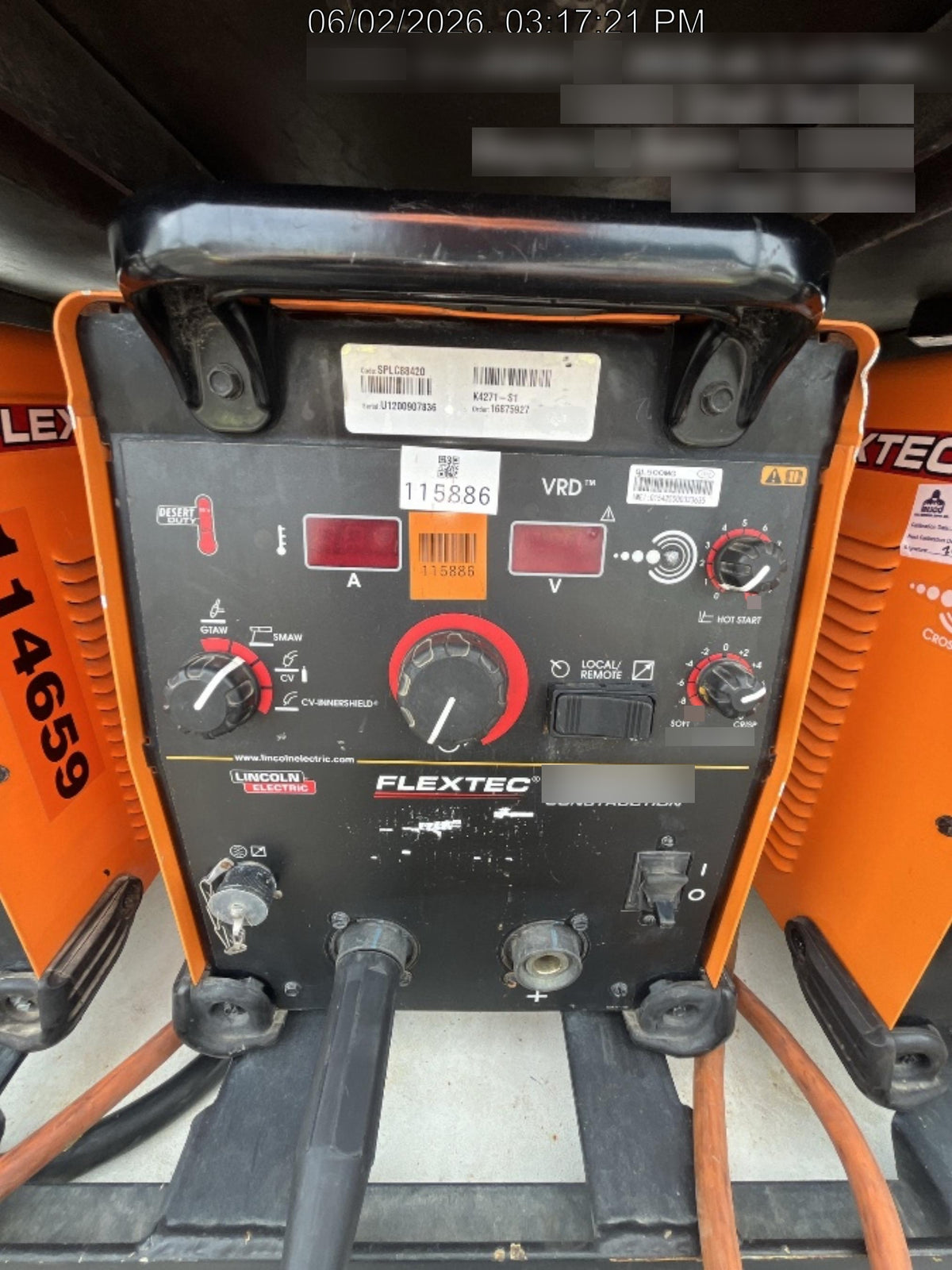 2020 LINCOLN ELECTRIC FLEXTEC 350X