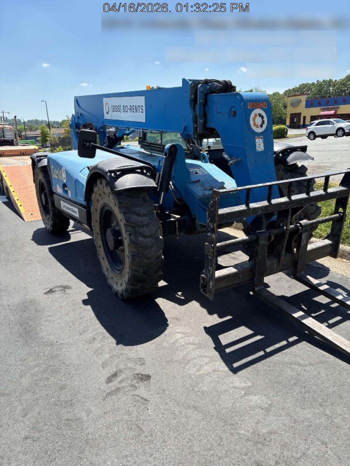 2020 Genie GTH-636 Cab/Heat/Air, Solid Tires, Work Lights, Beacon, Aux Hydraulics, Back up Alarm