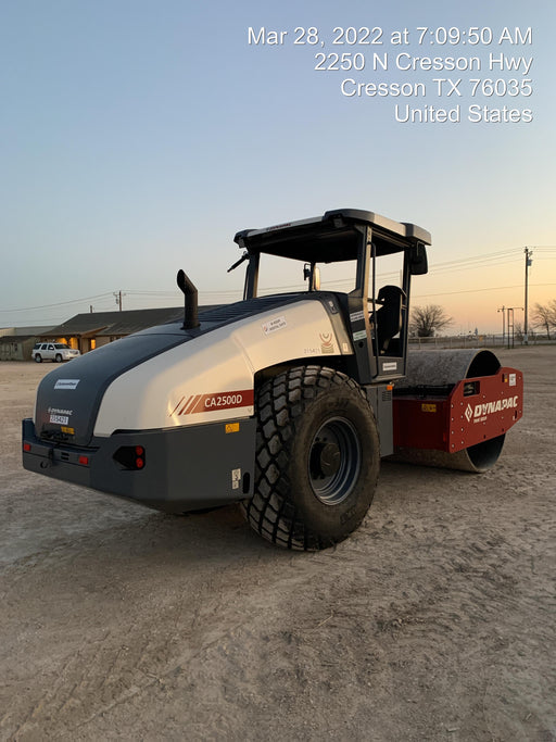 2022 DYNAPAC CA2500D