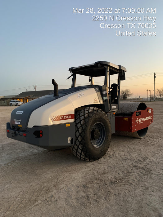 2022 DYNAPAC CA2500D