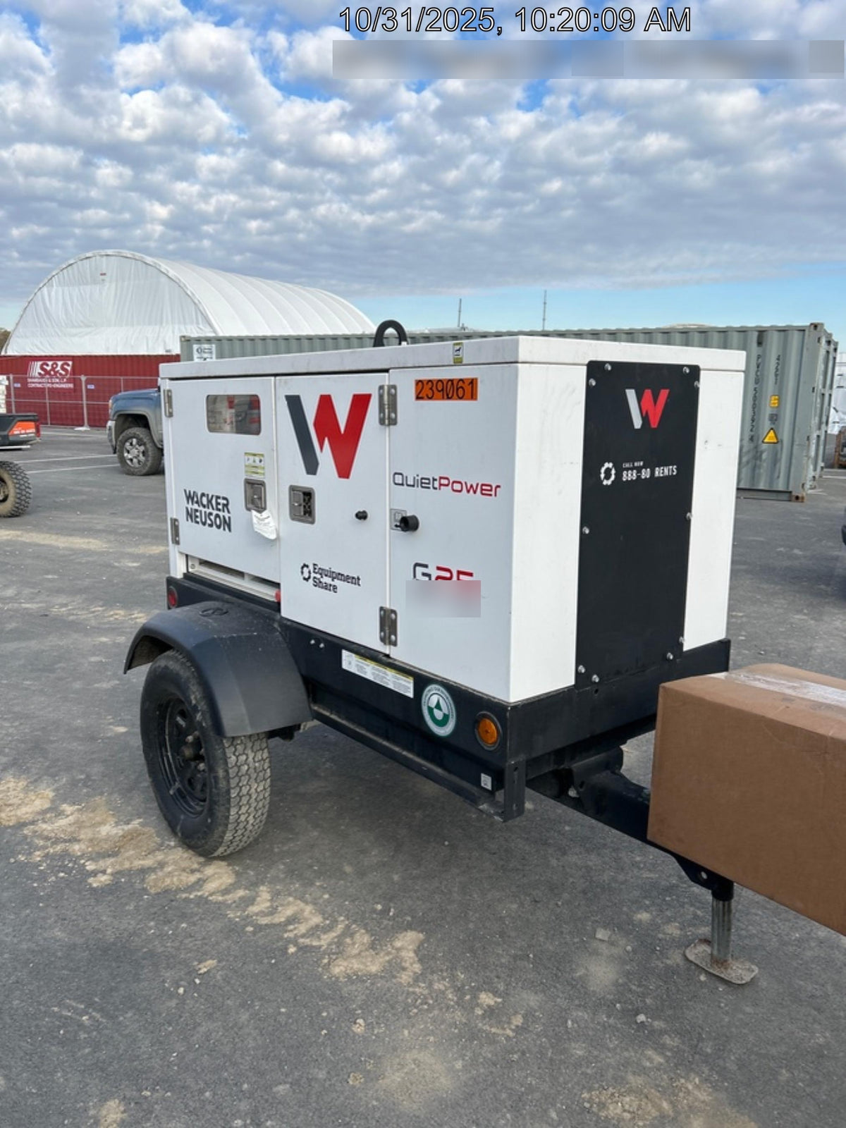 2022 WACKER NEUSON G25