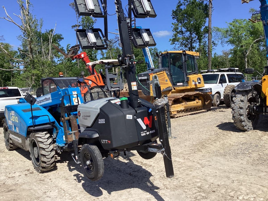 2024 Wacker Neuson LTT4 Diesel, Kohler KDW702, Deep Sea Controller, Auto Start, LED 320W, Bypass Outlet, T3