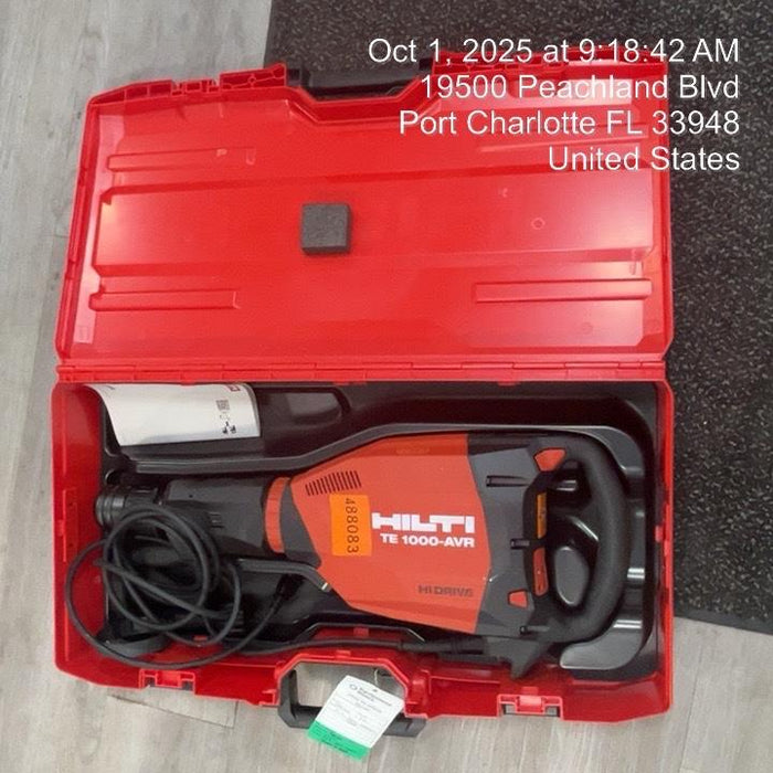 2025 HILTI TE 1000-AVR
