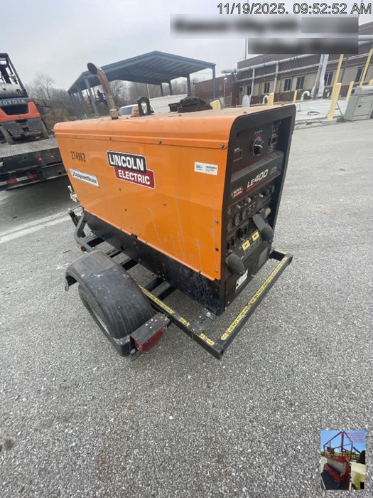 2022 Lincoln Electric LE400 Kubota V1505, Trlr, Cable Rack, Light Kit, ES Decals, T3