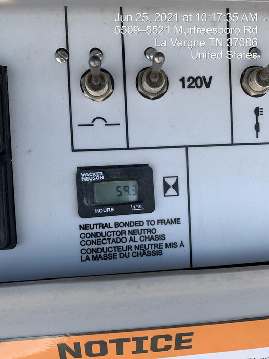 2019 Wacker Neuson LTV6L-MH Standard Options, ES Track Hardware, Fuel Level Sensor