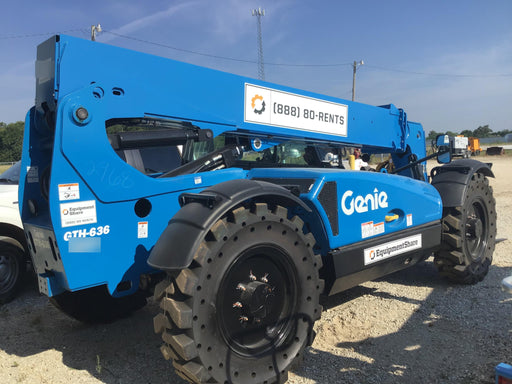 2020 Genie GTH-636 Cab/Heat/Air, Solid Tires, Work Lights, Beacon, Aux Hydraulics, Back up Alarm