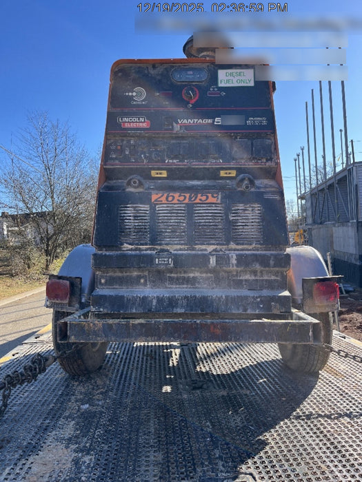 2022 Lincoln Electric Vantage 549X Crosslink Technology, Trailer Mounted, ES Decals, T3