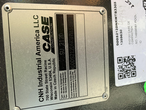 2020 CASE SV212D