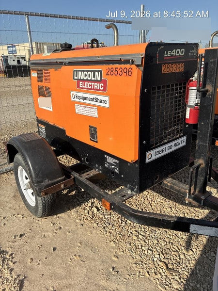 2022 Lincoln Electric LE400 Kubota V1505, Trlr, Cable Rack, Light Kit, ES Decals, T3